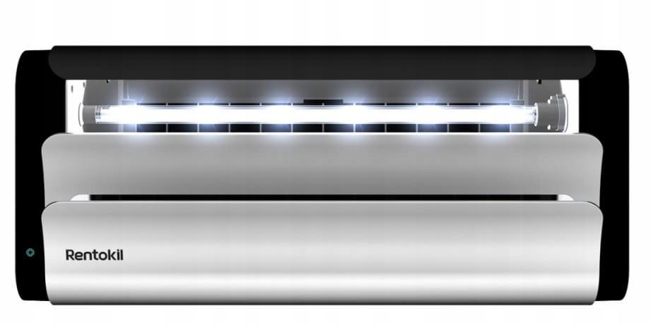 Lampa Owadobójcza Lumnia Led Compact Silver Rentokil IP65 Mocna 117m2