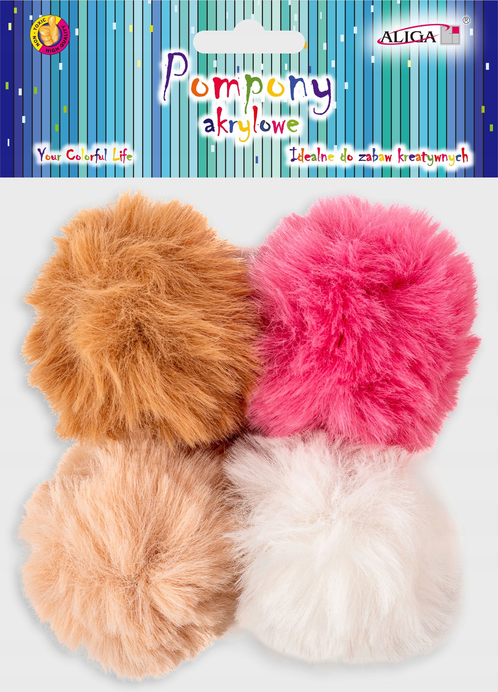 Pompony z zawieszką zawieszka brelok do kluczy