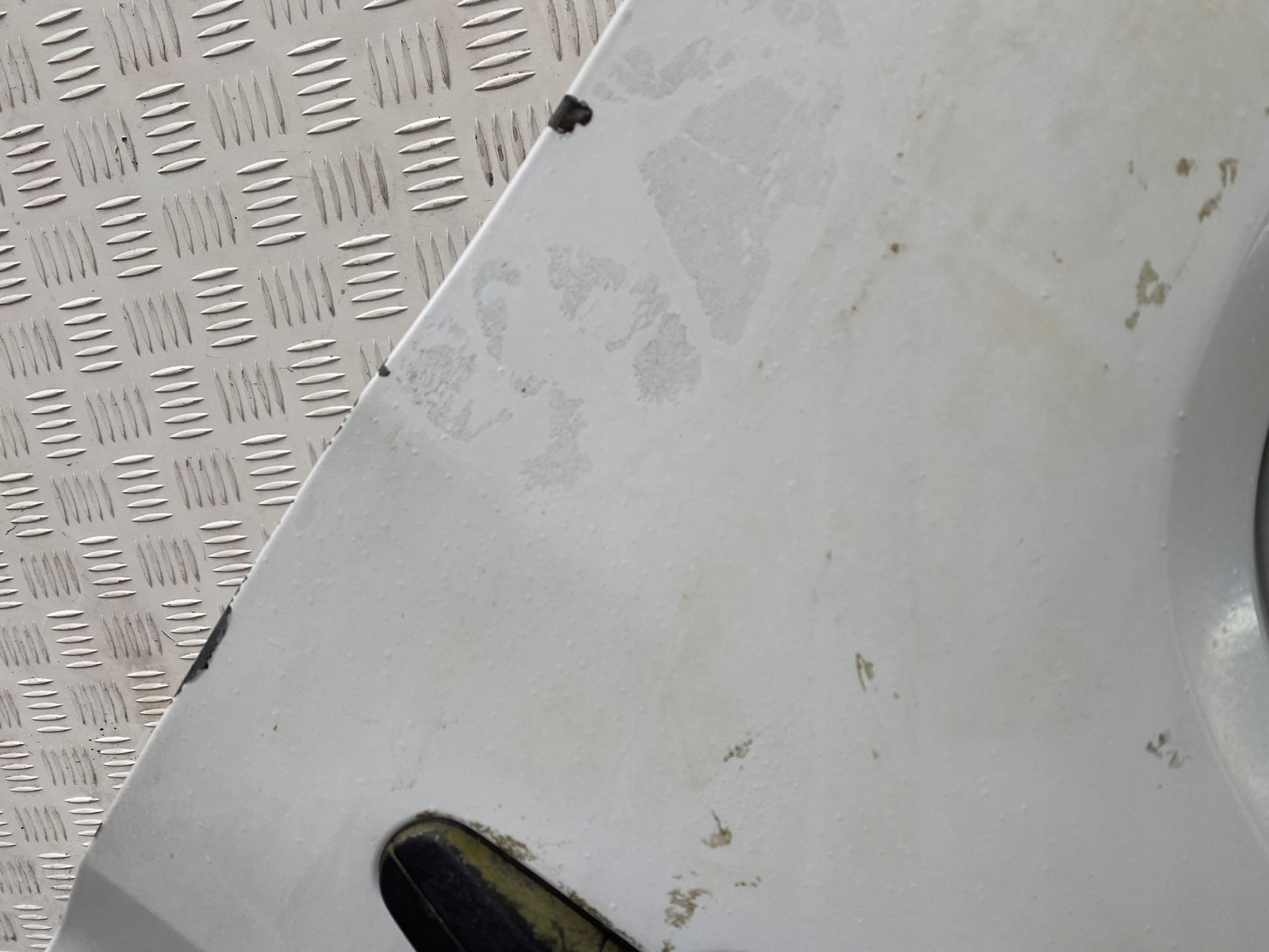 FORD TRANSIT MK8 13-25 door front right complete front FROZEN WHITE OE