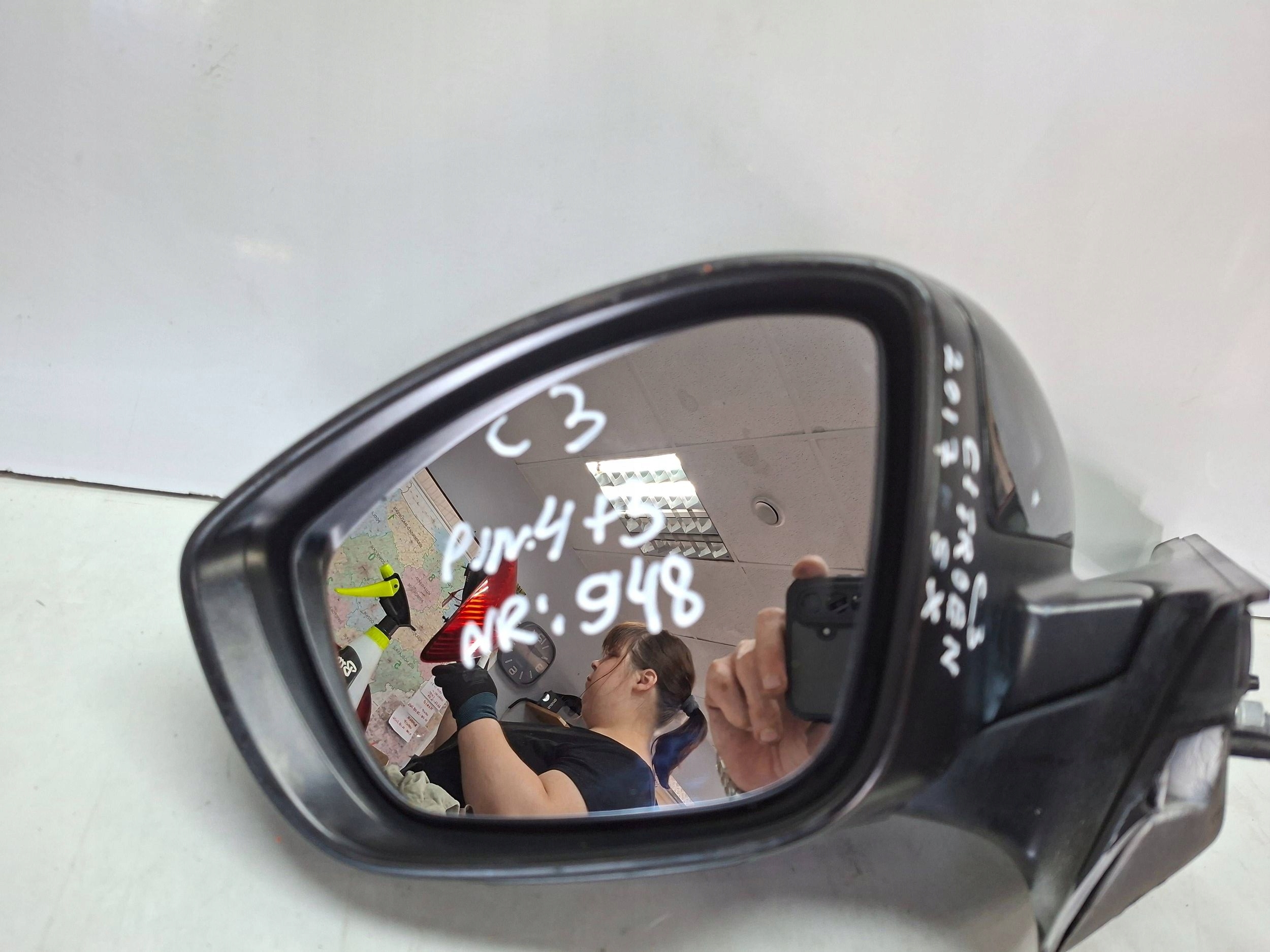 mirror exterior left CITROEN C3 III 7 PIN 2016