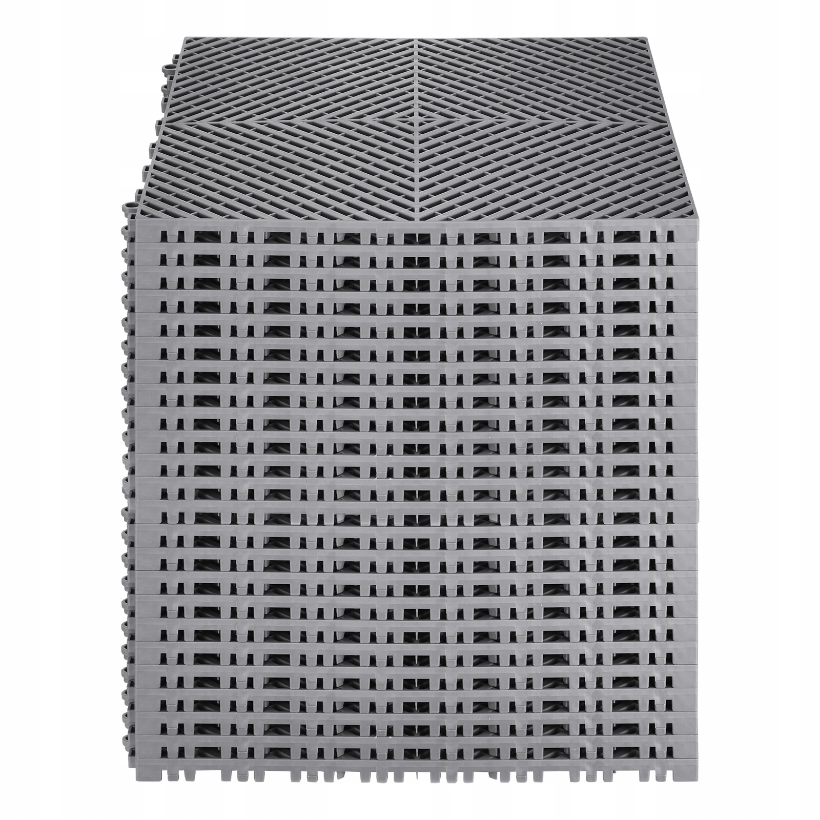 Drenážna Rohož Vevor Modulárna 24 Ks 15.7X15.7 Palcov Protišmyková