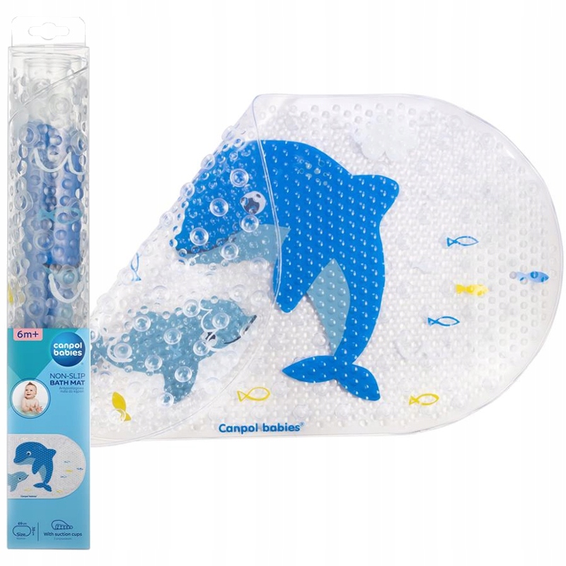 CANPOL MATA ANTYPOŚLIZGOWA KĄPIELI WANNY MATERACYK
