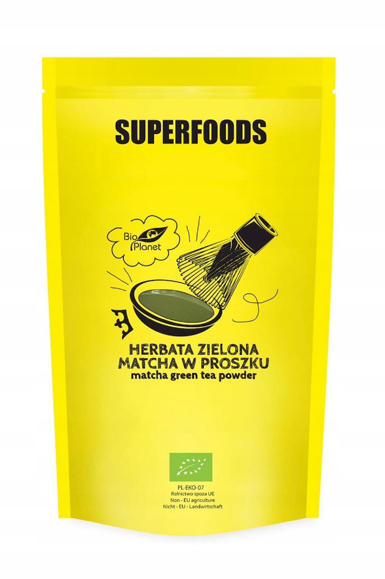 Čaj zelený matcha v prášku 500 g Bio planet