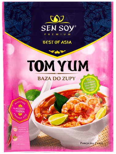 

Baza do zupy Tom Yum, łagodna 80g Sen Soy