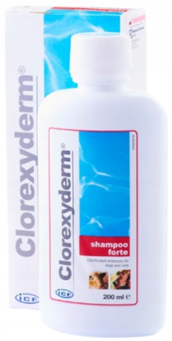 Levně Clorexderm Shampoo Forte šampon pro psa a kočku Geulincx 200 ml