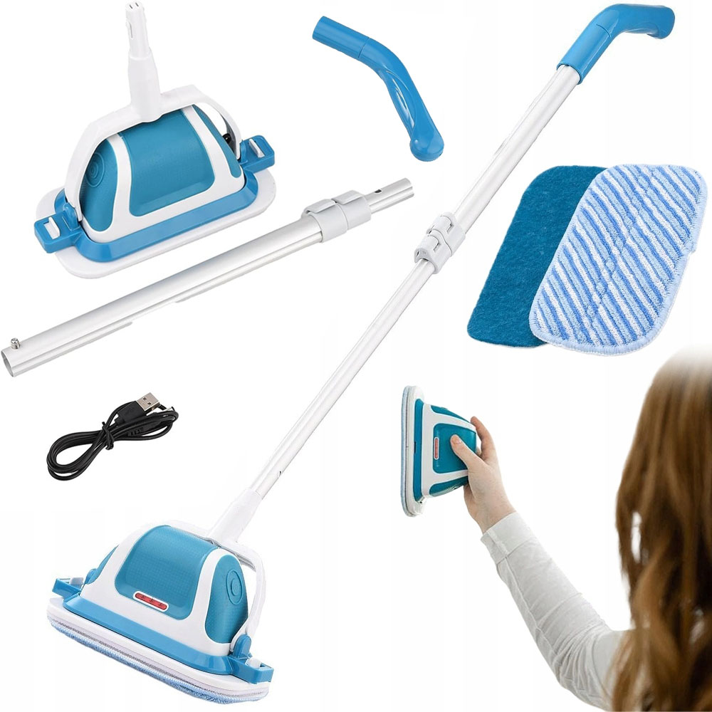 Elektrický rotační kartáč pro čištění úklidu Multifunkční sada