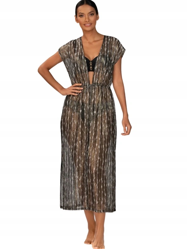 Šaty s plážovým přehozem Feba F120A/509A M