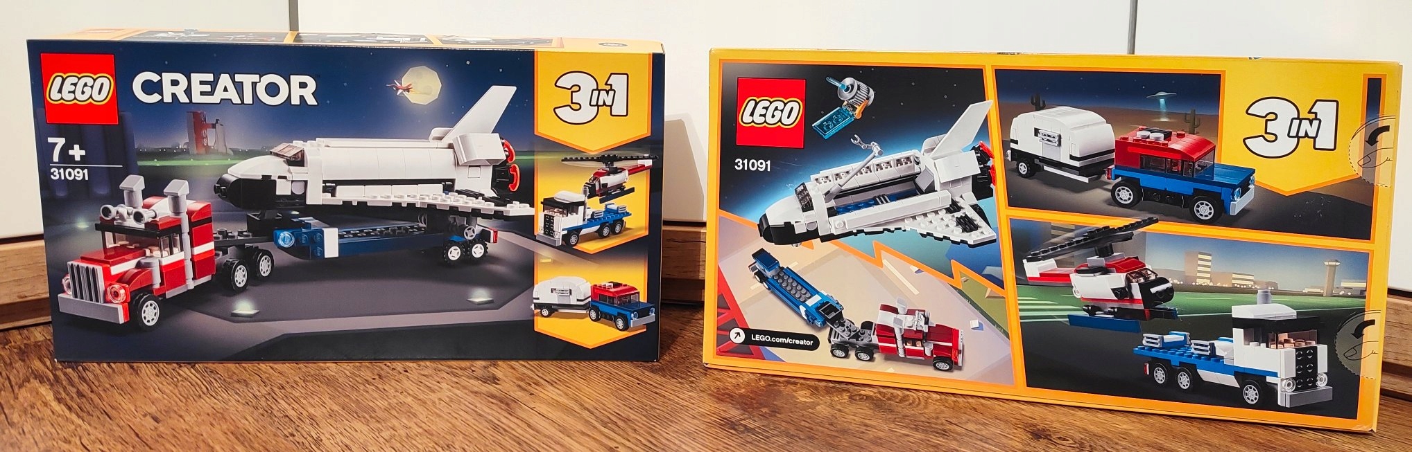 LEGO 31091 Creator 3w1 - Transporter promu EAN (GTIN) 5702016367867