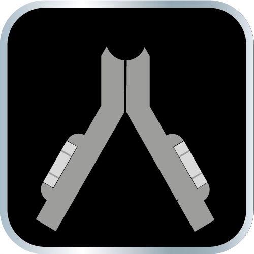 NEO 71-003 Poziomnica do słupków, ruchoma, magnes Marka Neo Tools