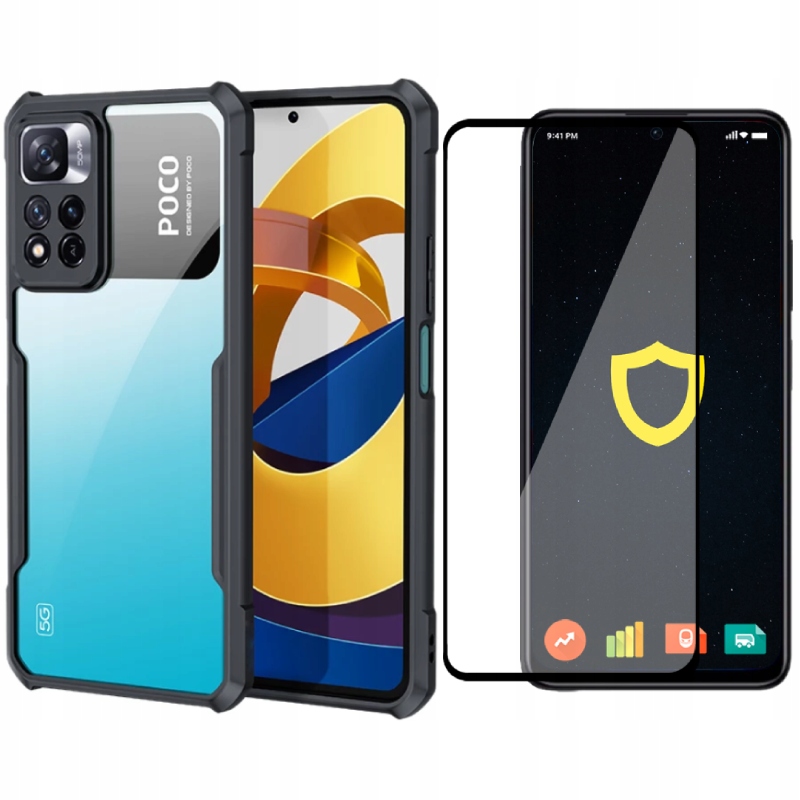 

Etui Pancerne Beetle Do Redmi Note 11T Szkło