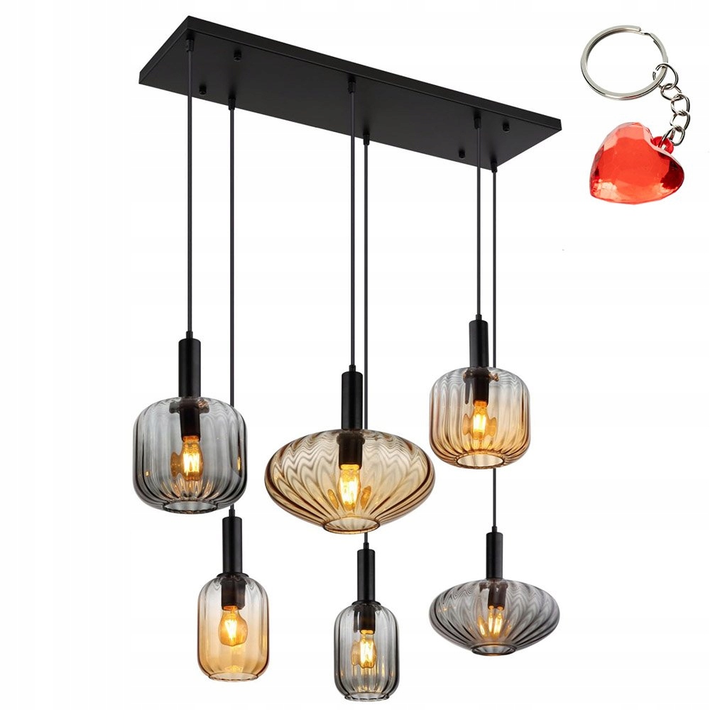 Závěsná lampa Valletta 15719-6 Globo