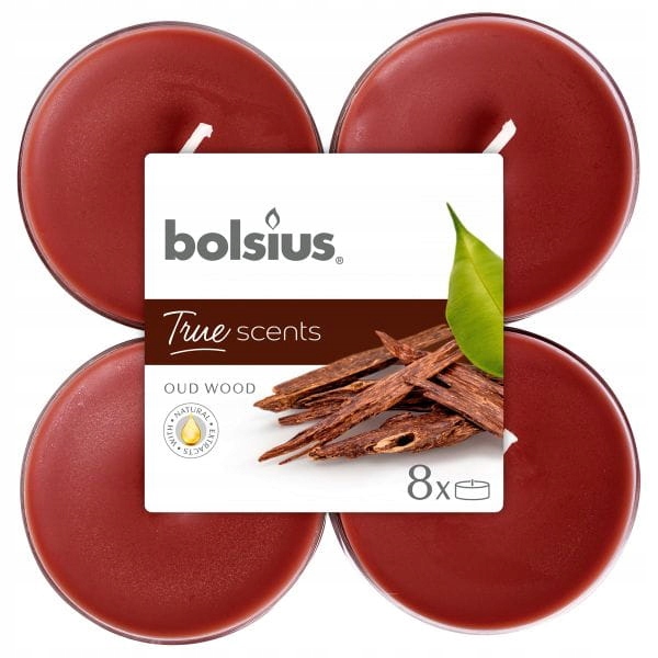 

Bolsius True Scents Świece Drzewo Agarowe 8szt