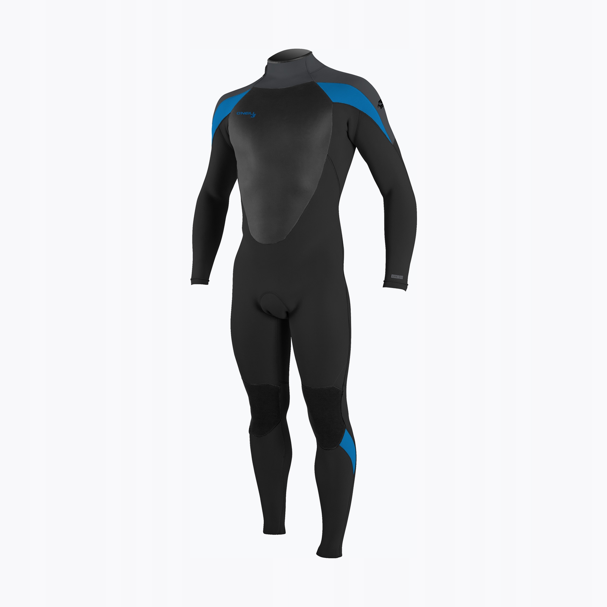 Pánská plavecká pěna O'Neill Epic 3/2 mm Back Zip Full black/graphite/b
