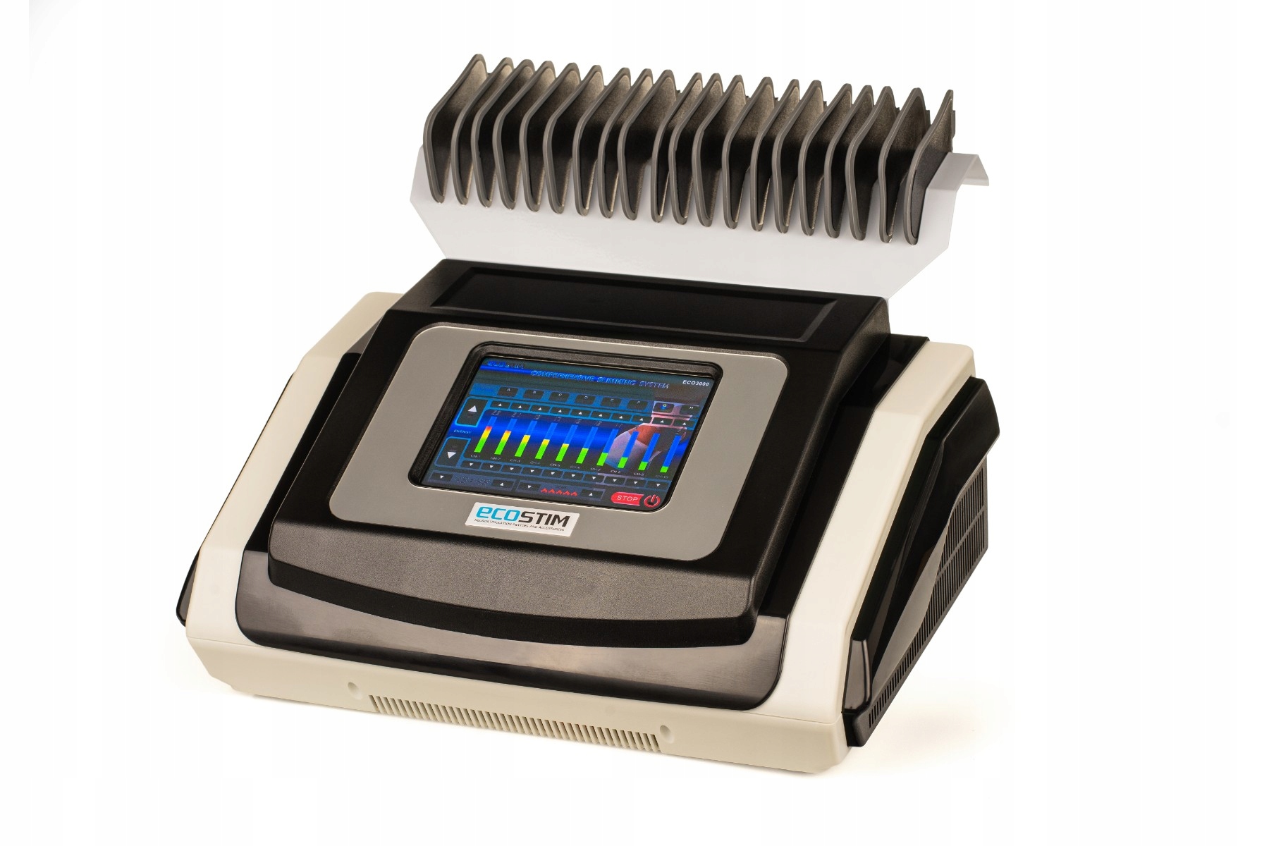 Elektrostymulator do Liftingu, Masażer z Termoterapią Fir, Bańki ECO3000