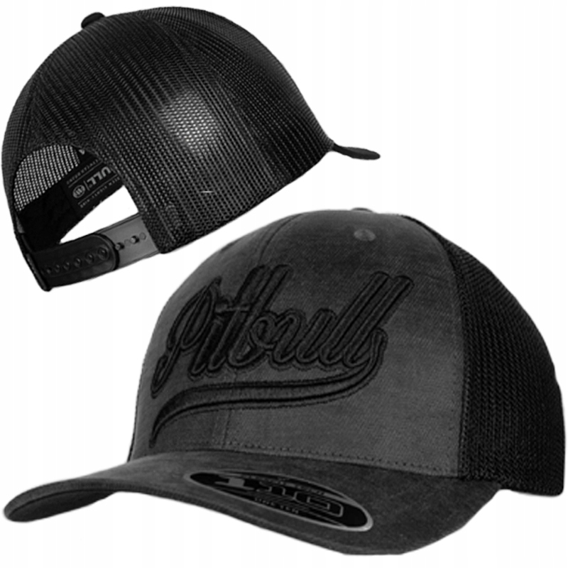 Pit Bull czapka Original snap back Trucker Mesh black od Ari