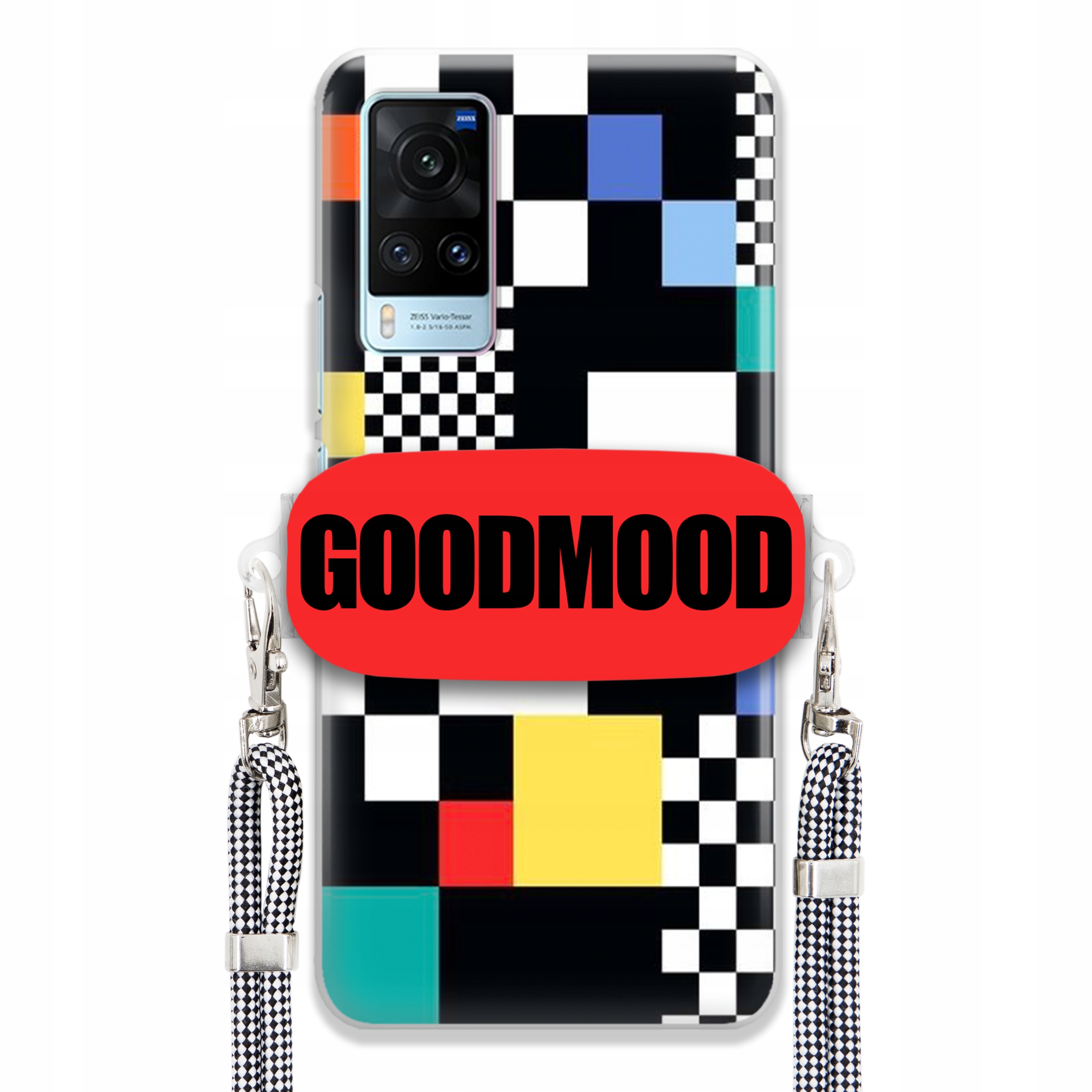 Puzdro Pre Vivo X60 Case Držiak Na Vodítko Na Telefón Pixelart Goodmood MIX Wz
