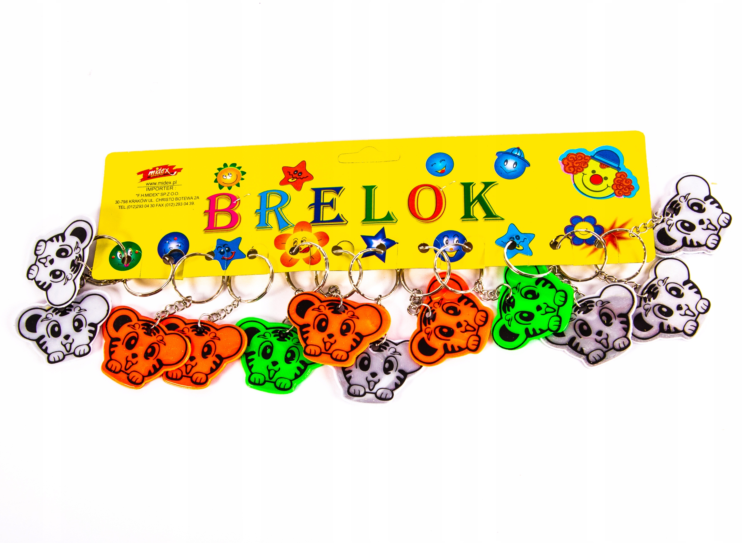 

Brelok Odblaskowy Zawieszka Do Kluczy Plecaka