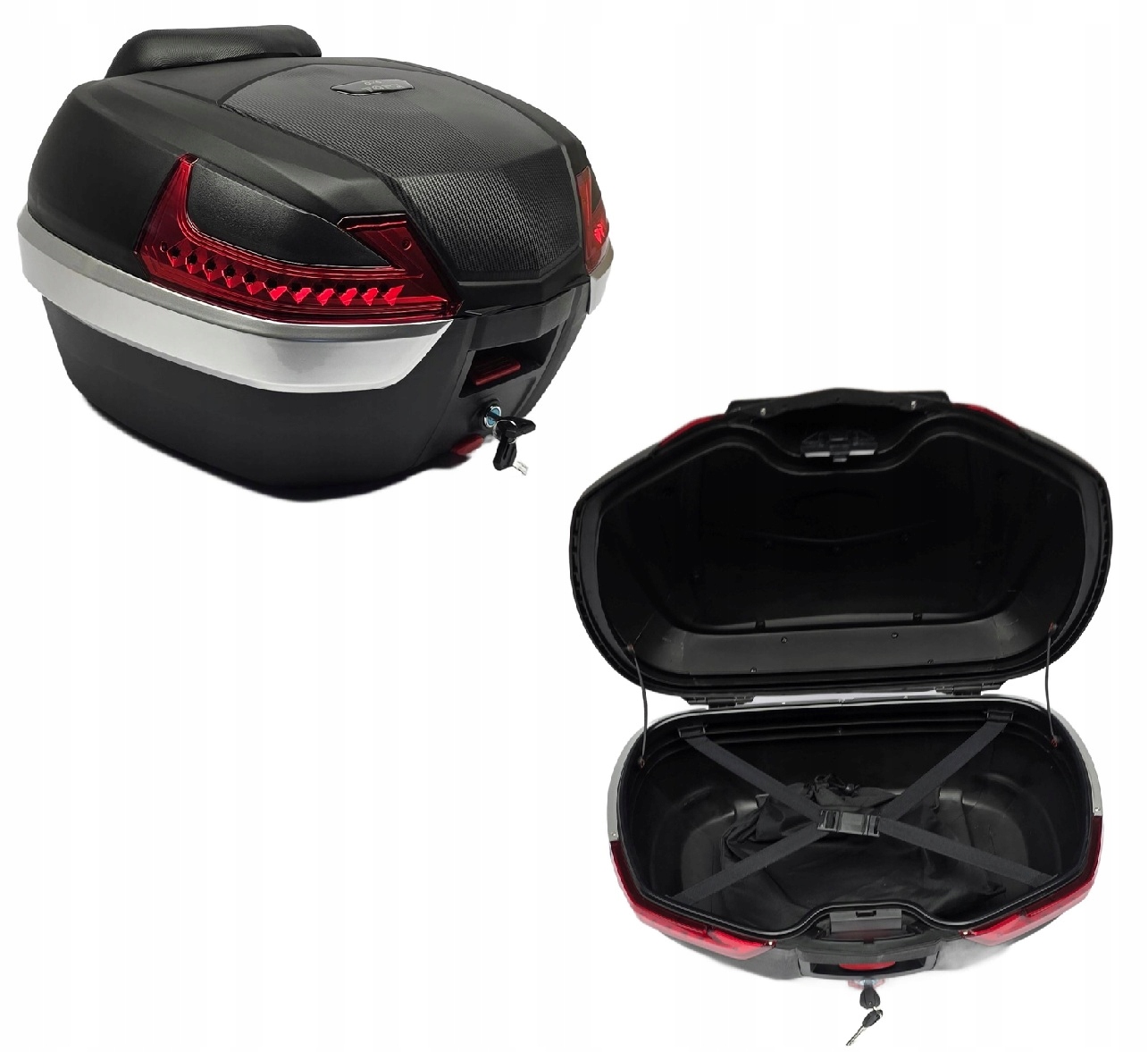 Kufr Centrální Opěradlo Deska TopX 42L Tunis Suzuki DL Sv An Burgman Gs Gsf