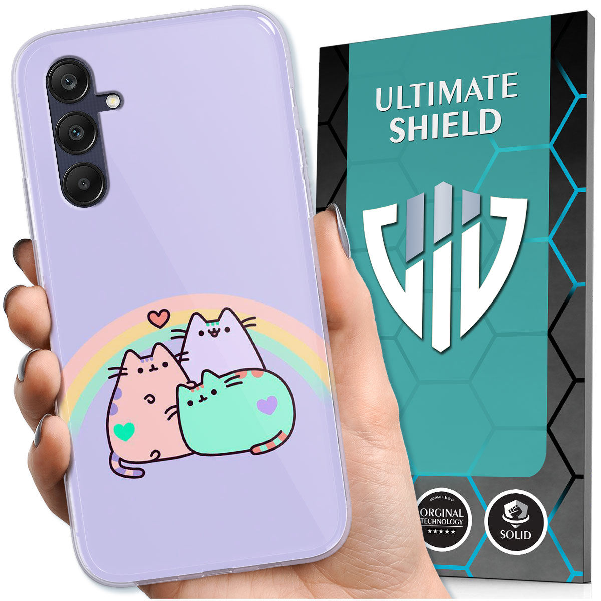 ETUI CASE OBUDOWA NA TELEFON DO SAMSUNG GALAXY A25 5G WZORY + SZKŁO