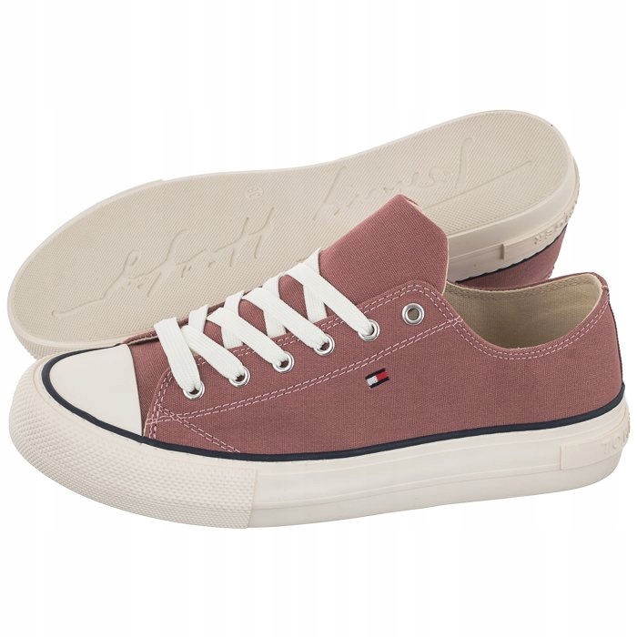Dámské nízké tenisky Tommy Hilfiger T3A4 Růžové