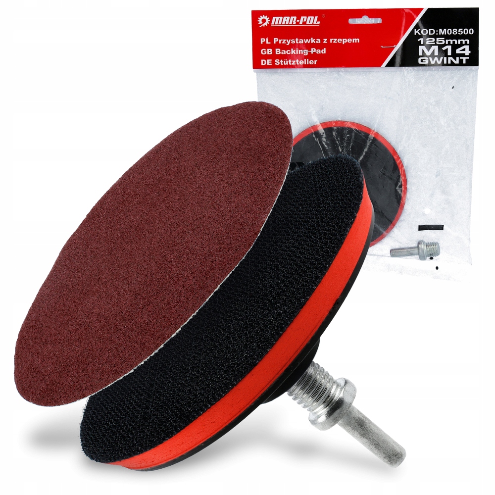 przystawka polerska z rzepem125mm (EURO DISC)