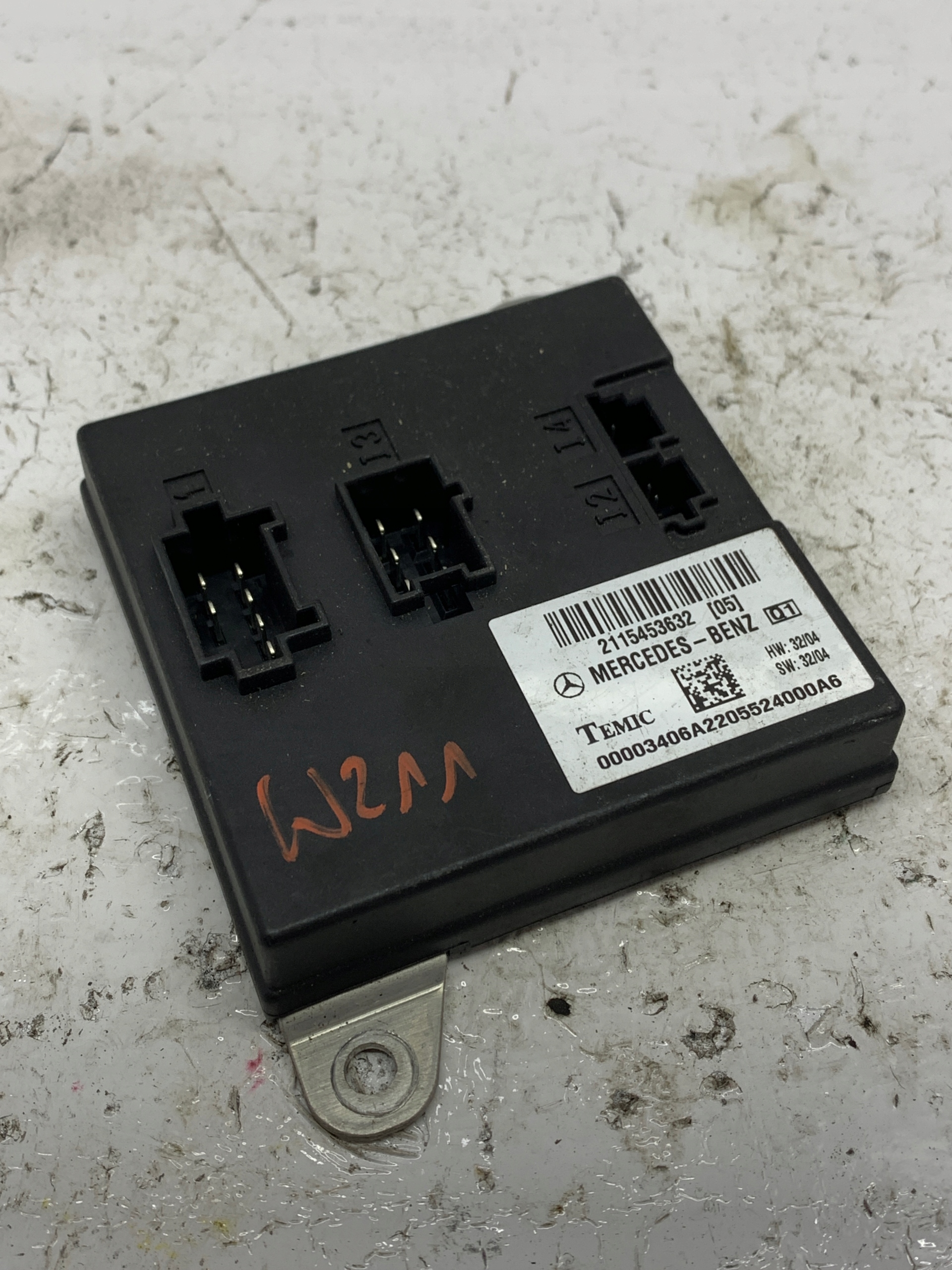 module control unit SAM 2115453632 MERCEDES