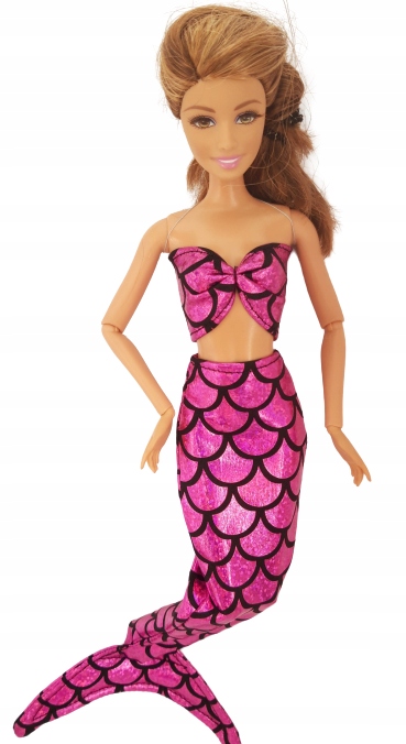 Ubranka dla lalki typu "Syrenka" 75c