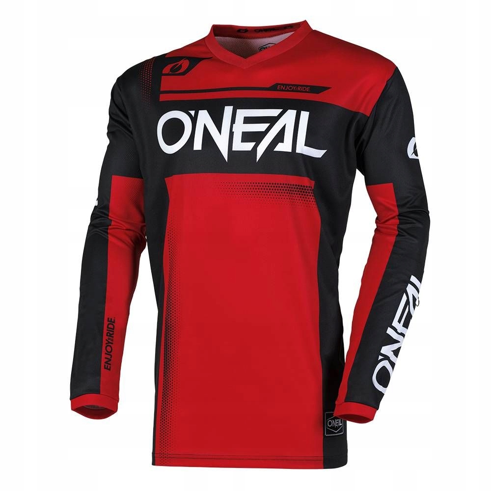 Luźna oddychająca jersey rower Mtb Dh O'Neal Element Racewear czerwona XL