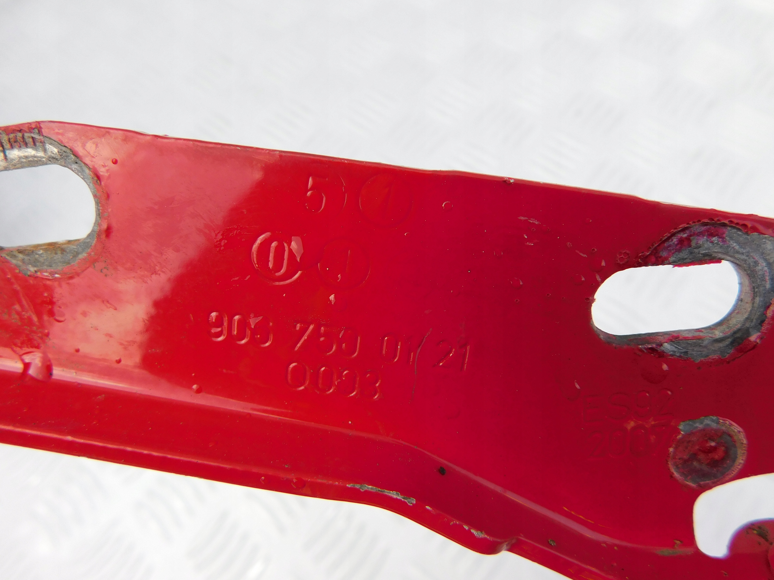 Sprinter 906 VW Crafter hinges hinge bonnets komplet 2 szt