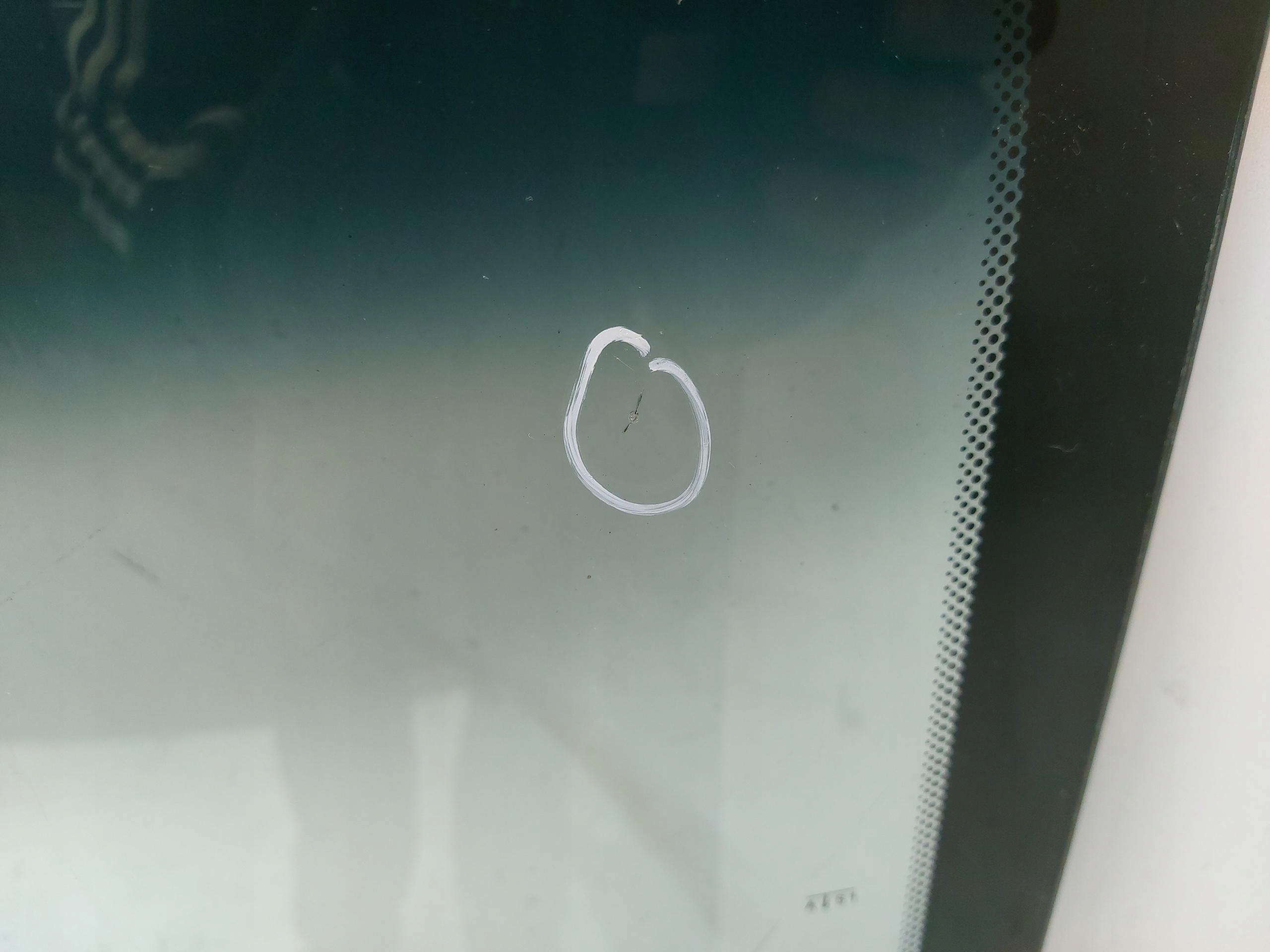 MERCEDES Sprinter W907 window front iron AS1 MERW907Szy8409