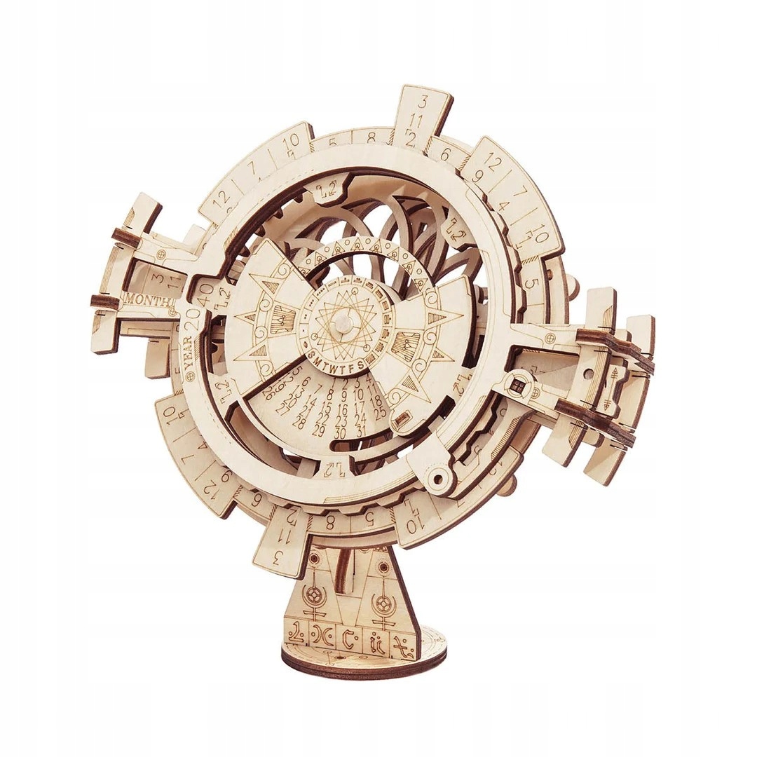 

Robotime Wieczny kalendarz mechaniczne puzzle 3D