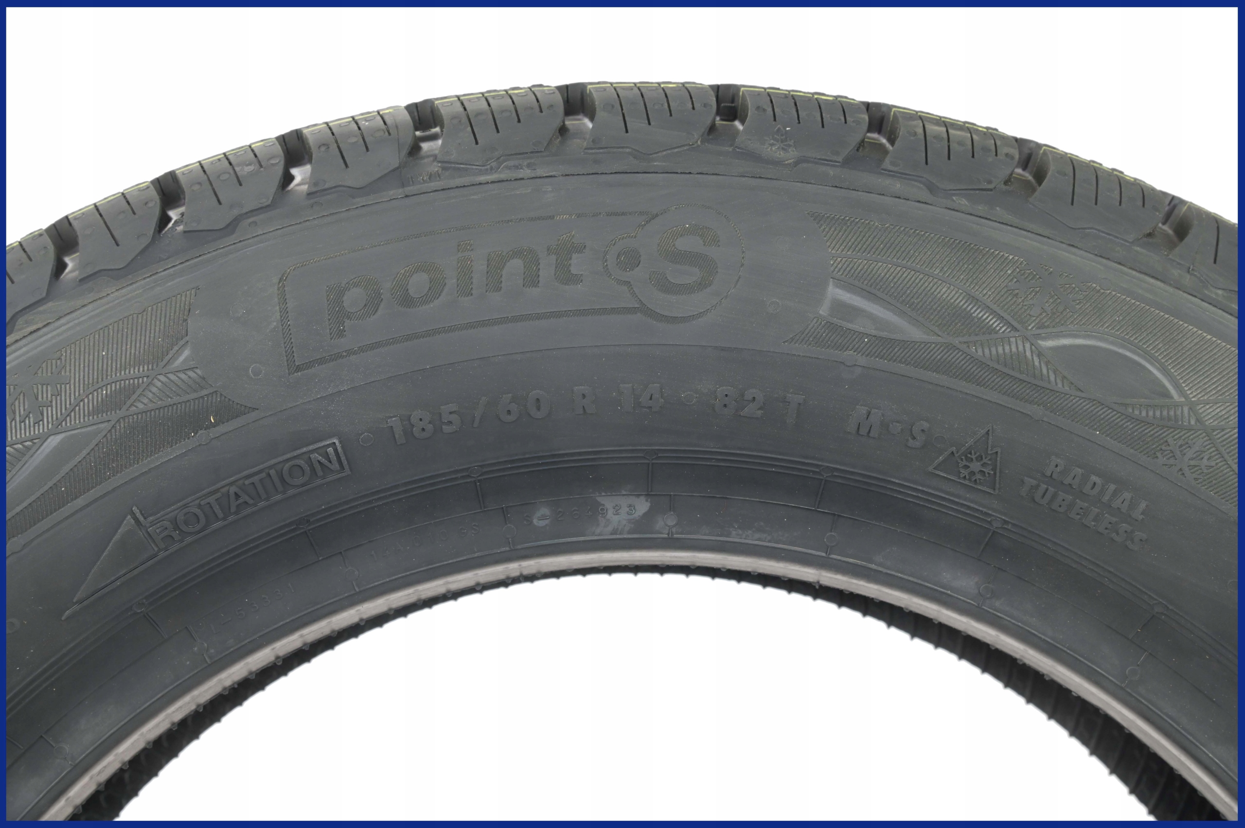 2 x 185/60R14 82T Winter S Point S TYRES ZIMA Marka Point-S