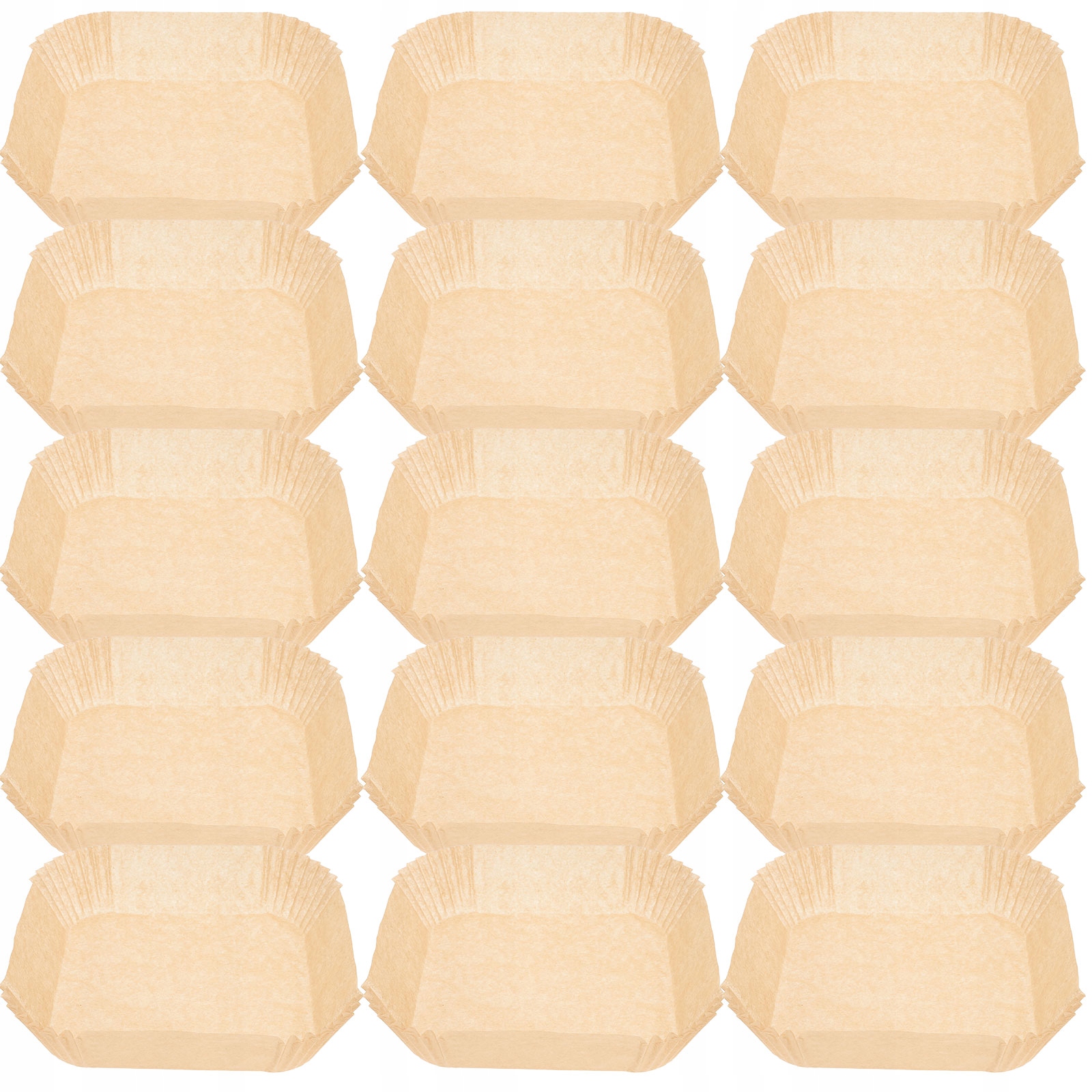 PAPIER DO PIECZENIA WKŁADKI DO FRYTKOWNICY POWIETRZNEJ 100szt FRYTOWNICA POWIETRZNA Kolor brązowy