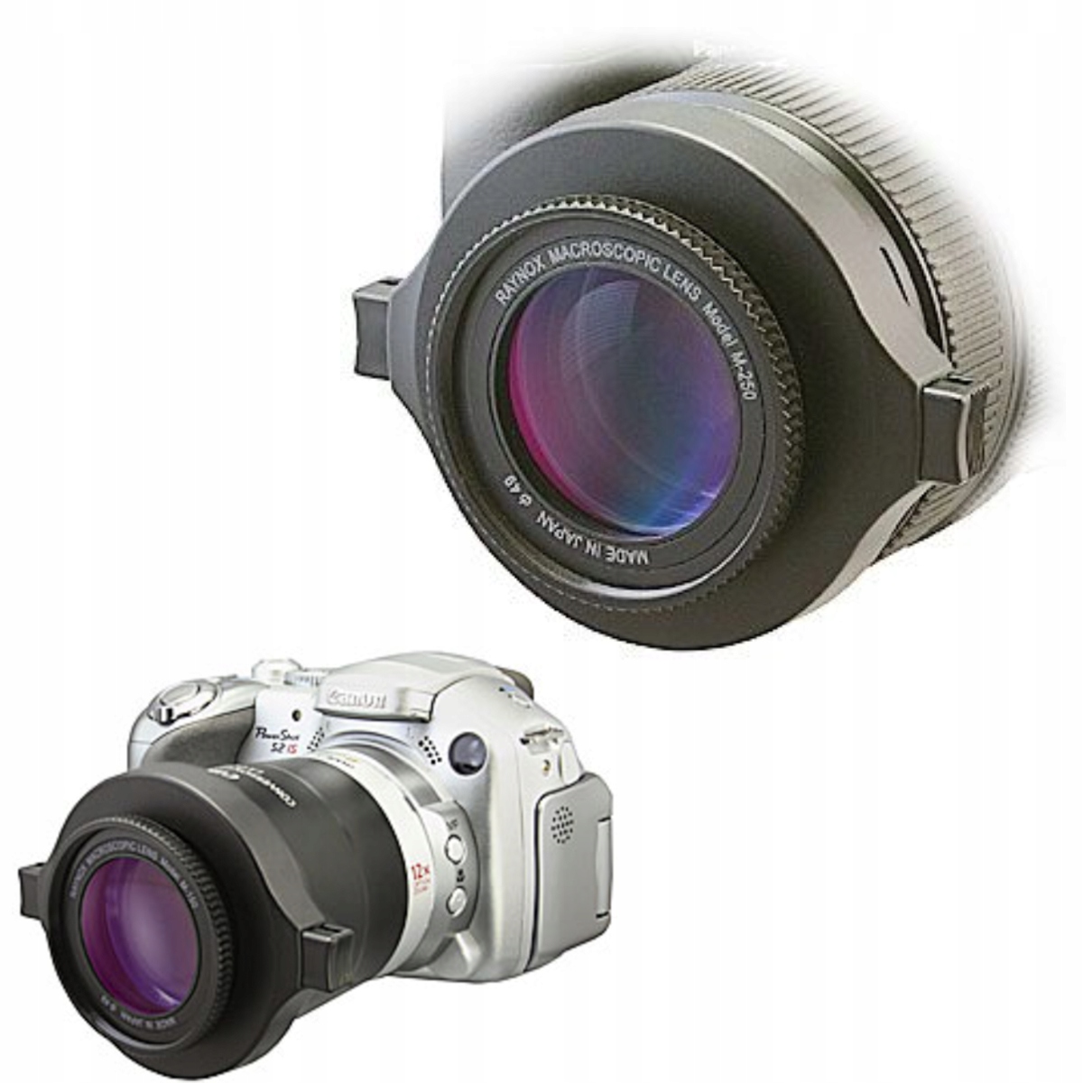 Konwerter Makro Nikon Canon Sony Raynox DCR-250