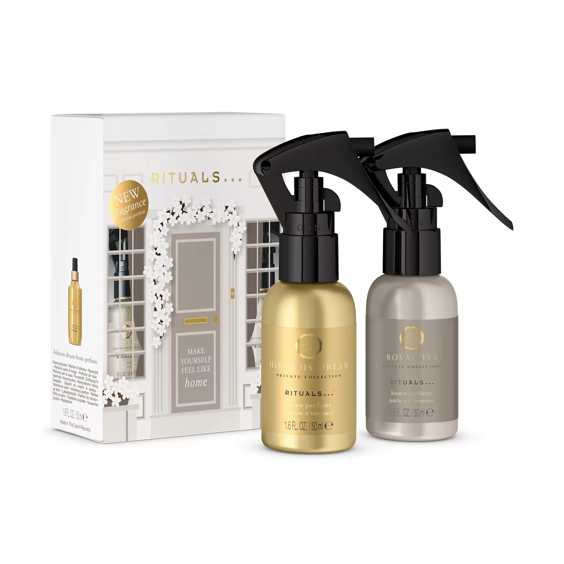 The Ritual Home Perfume Vůně Do Interiéru Dárková Sada 2 x 50 ml