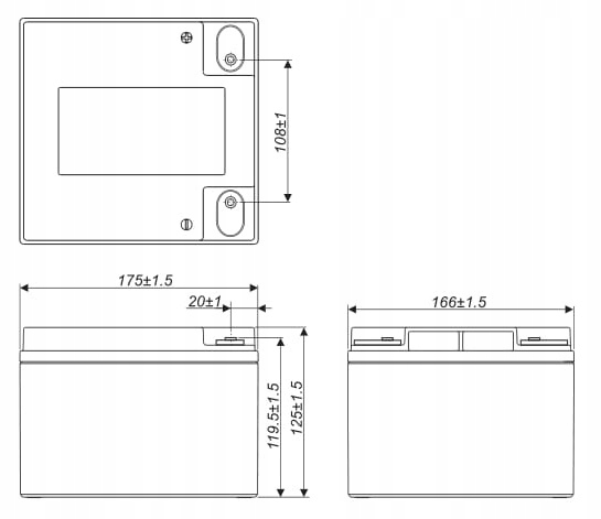 AKUMULATOR BATERIA AGM VRLA EUROPOWER EPS 26Ah 12 V 26-12 CENTRALA POŻAROWA EAN (GTIN) 5059699214958