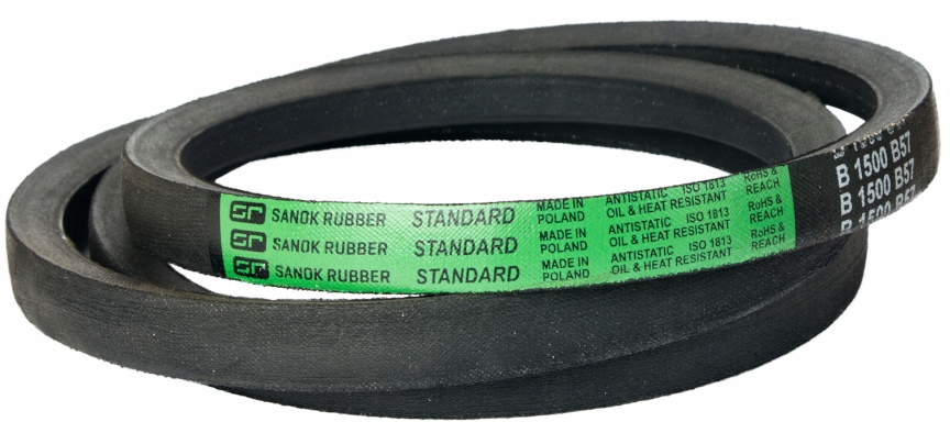 PASEK PAS KLINOWY 13mm A 13 x 750 Lp STOMIL SANOK Profil paska klasyczny