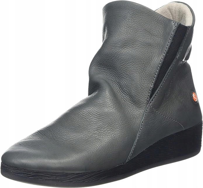 Softinos Dámské Kotníkové Boty Šedé, Kožené 40 1S7C