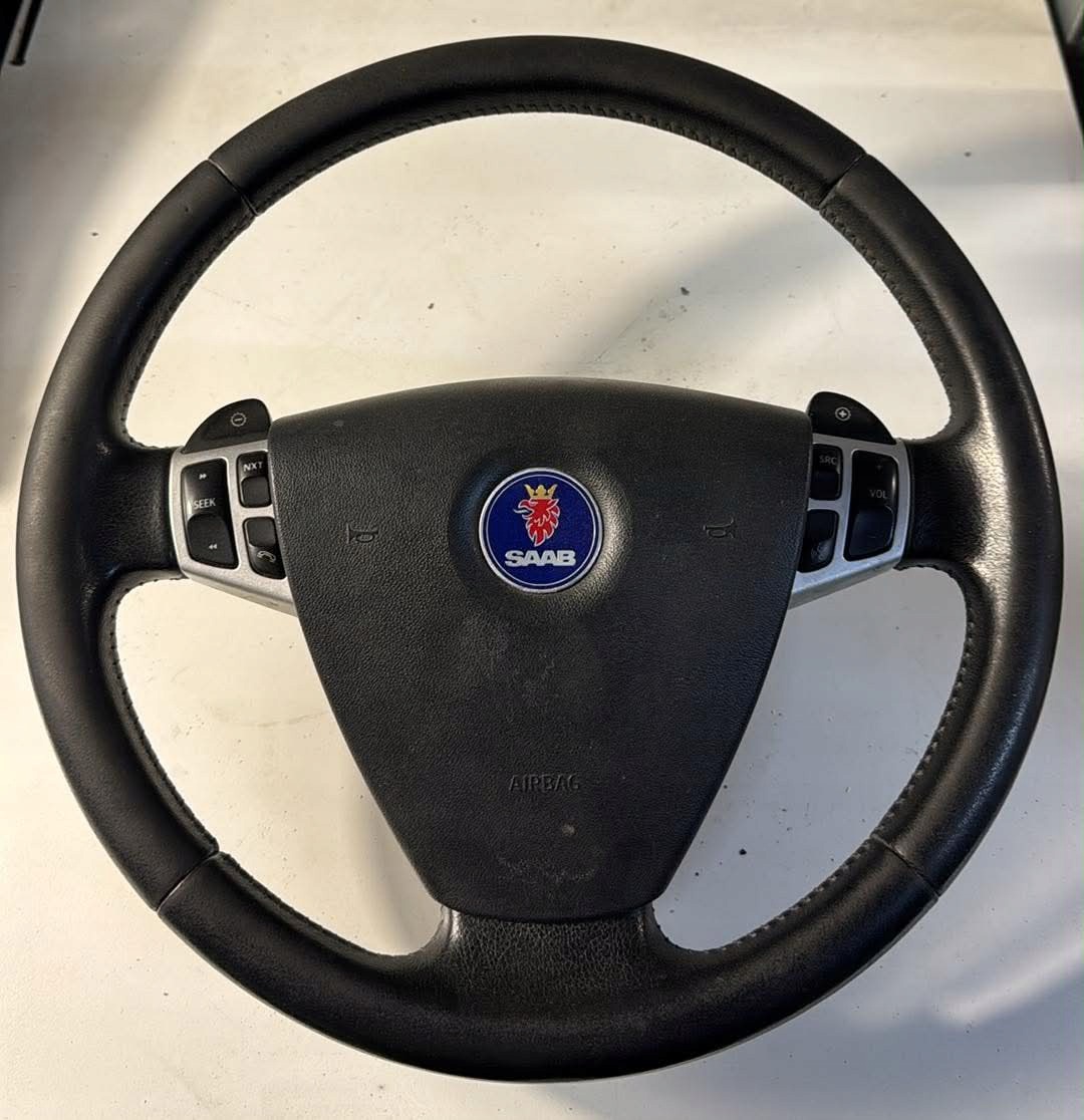 volante SAAB 93 9-3 II 03-06 Przedlift z airbag multifunkcja DEVIO LUCI DEVIO