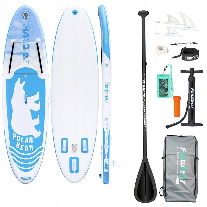Plavecká deska Sup FunWater SUPFW07A 3,2 m (modrá)