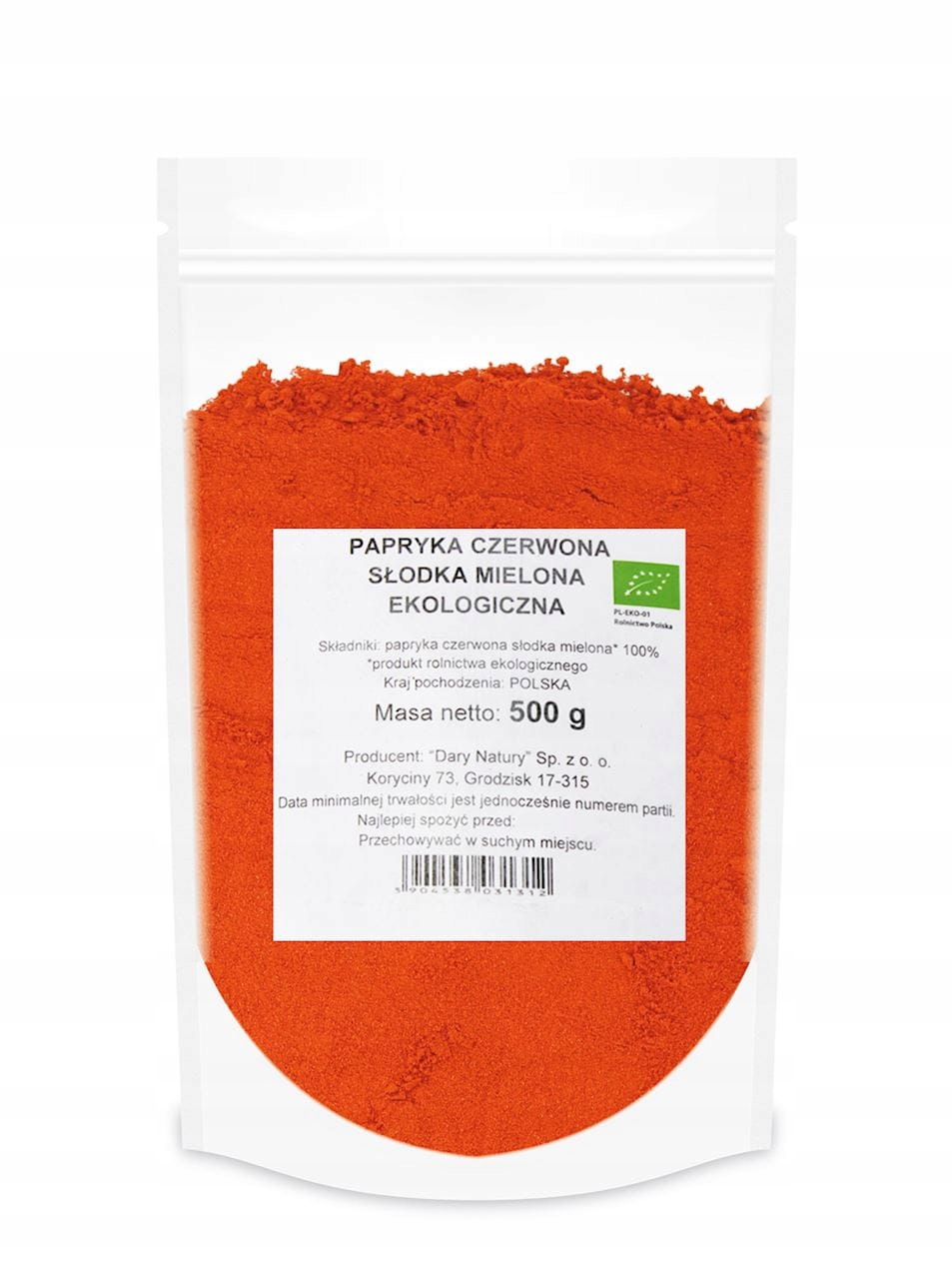 Mletá Sladká Paprika Bio 500 g Horeca (dary Natury)