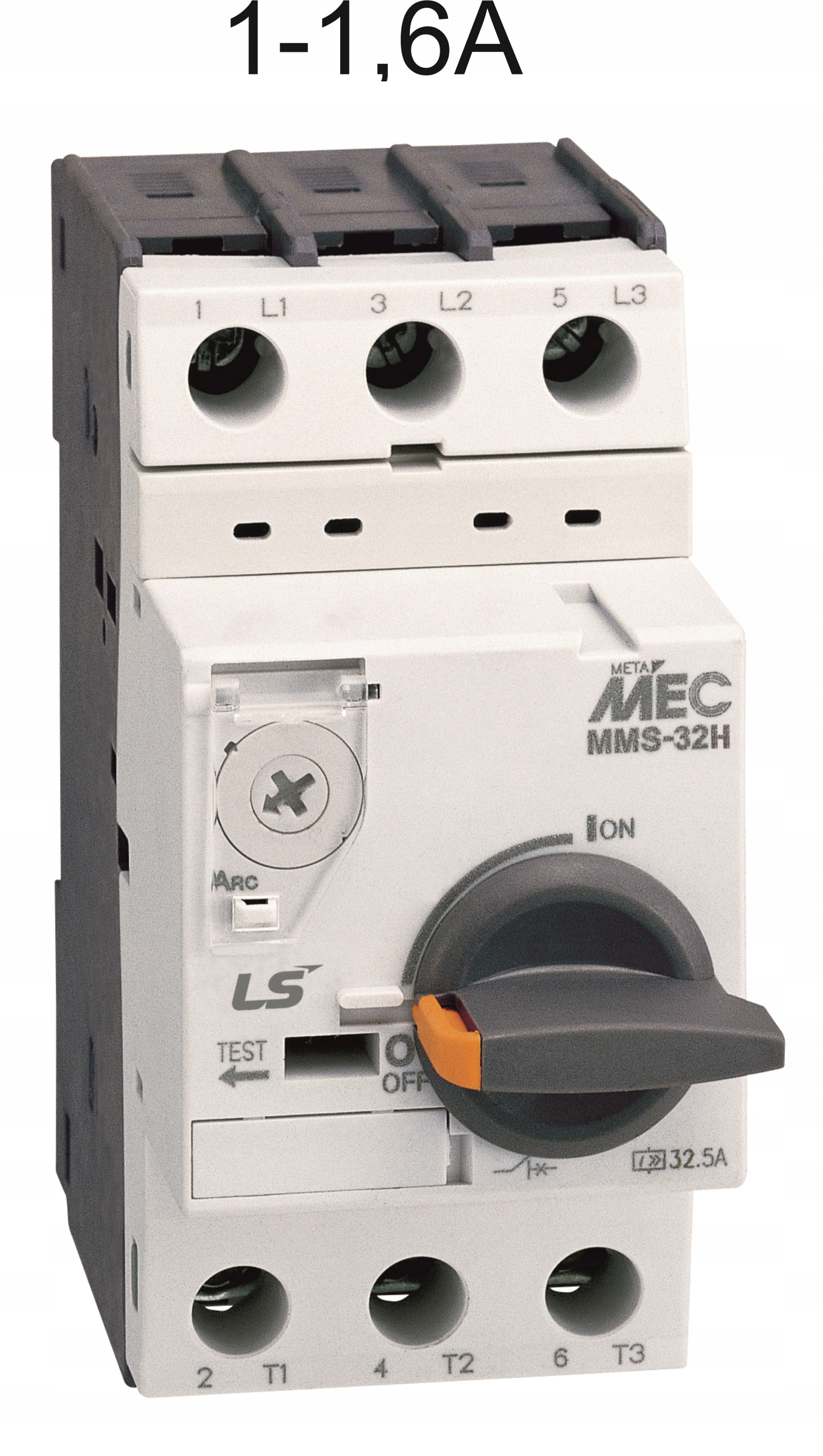 Motorový spínač MMS-32H 1,6A