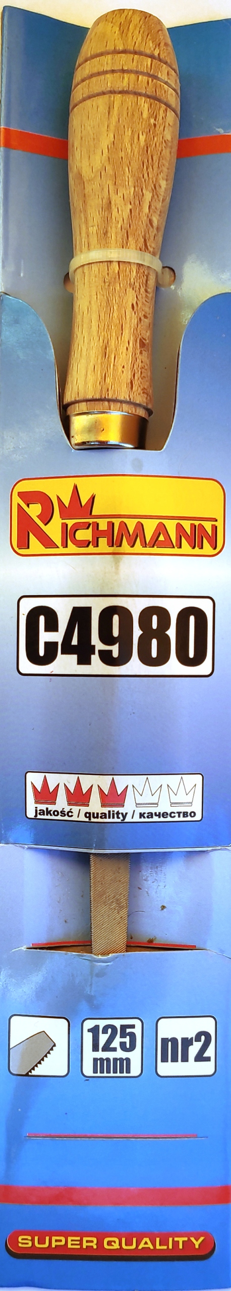 

Pilnik do pił 125mm trójkątny nr2 Richmann