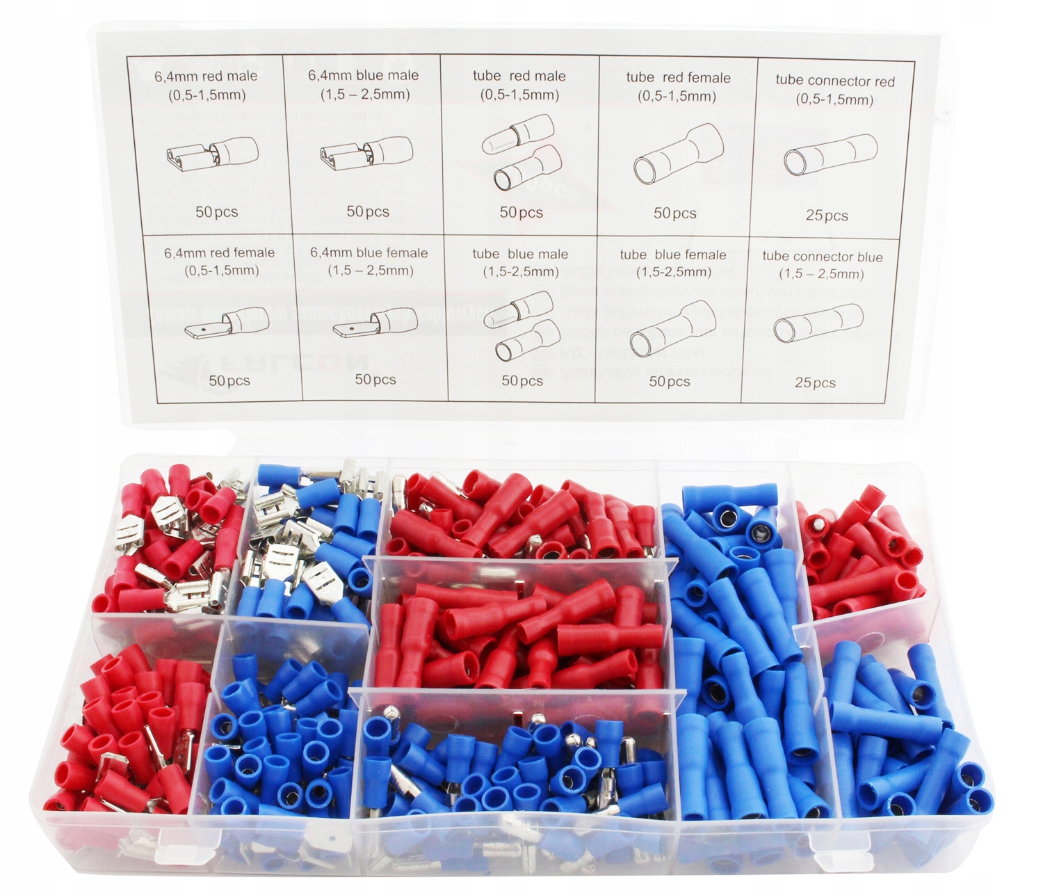 

Zestaw Końcówek I Konektorów Kablowych