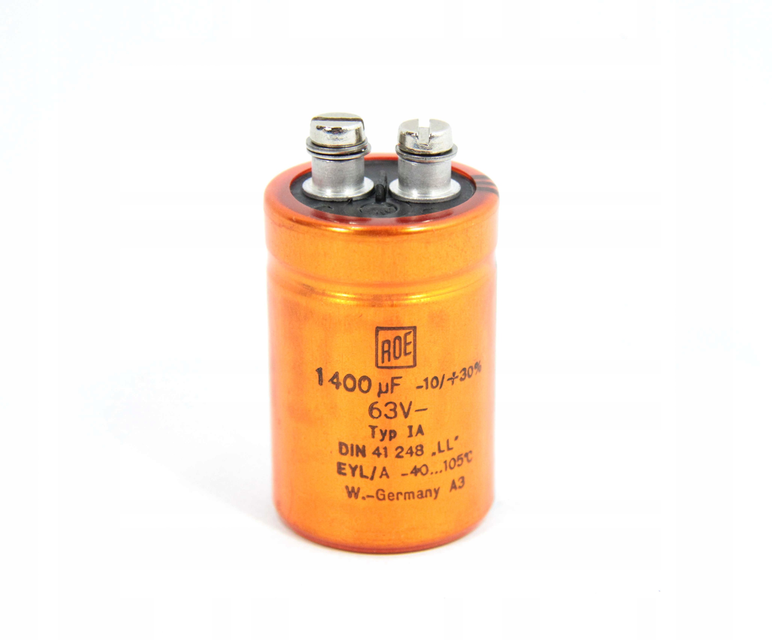 KONDENSATOR ROE 1400 uF 63V ZŁOTA SERIA