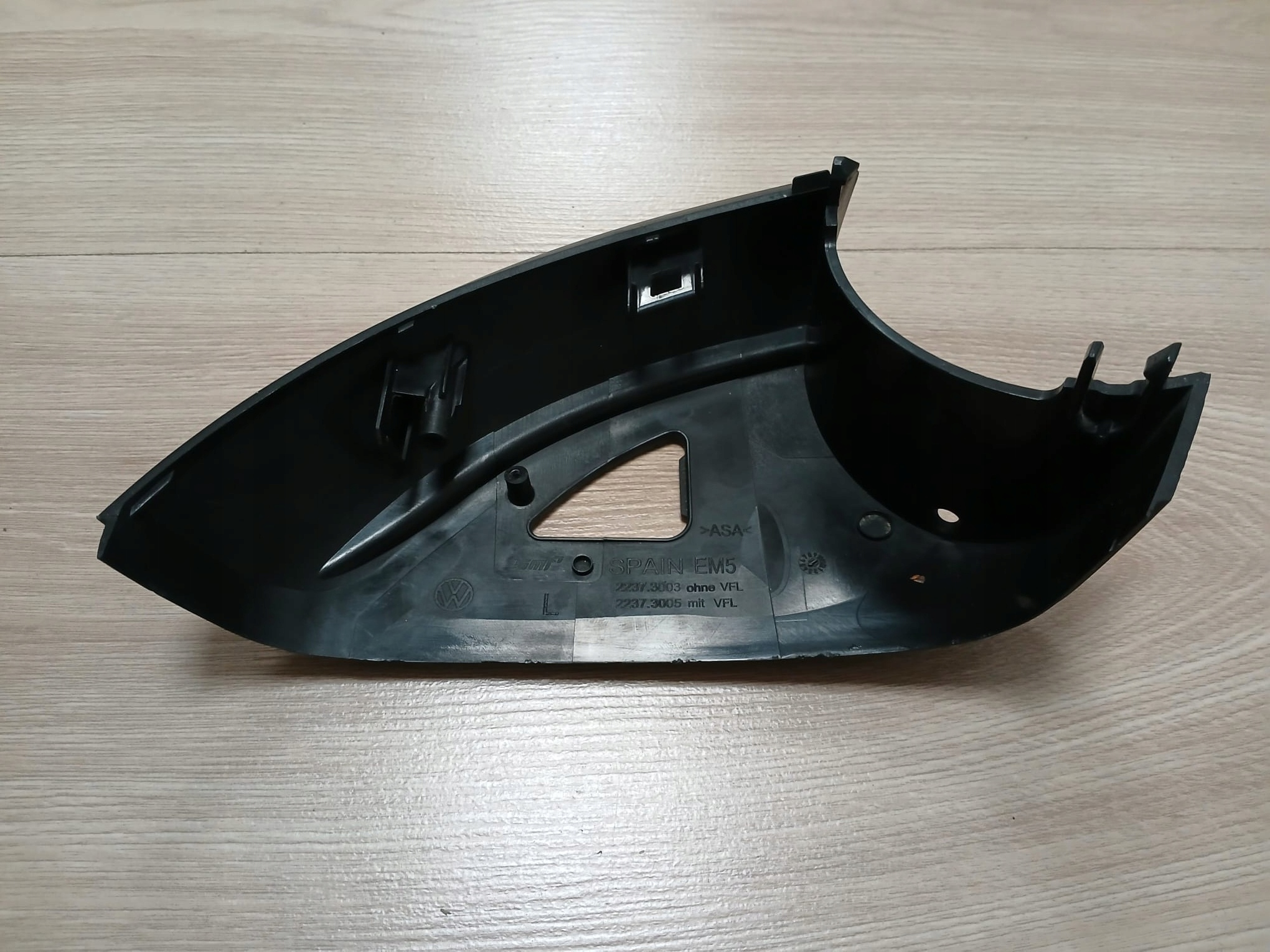 VW T-ROC cover lower mirrors left OE