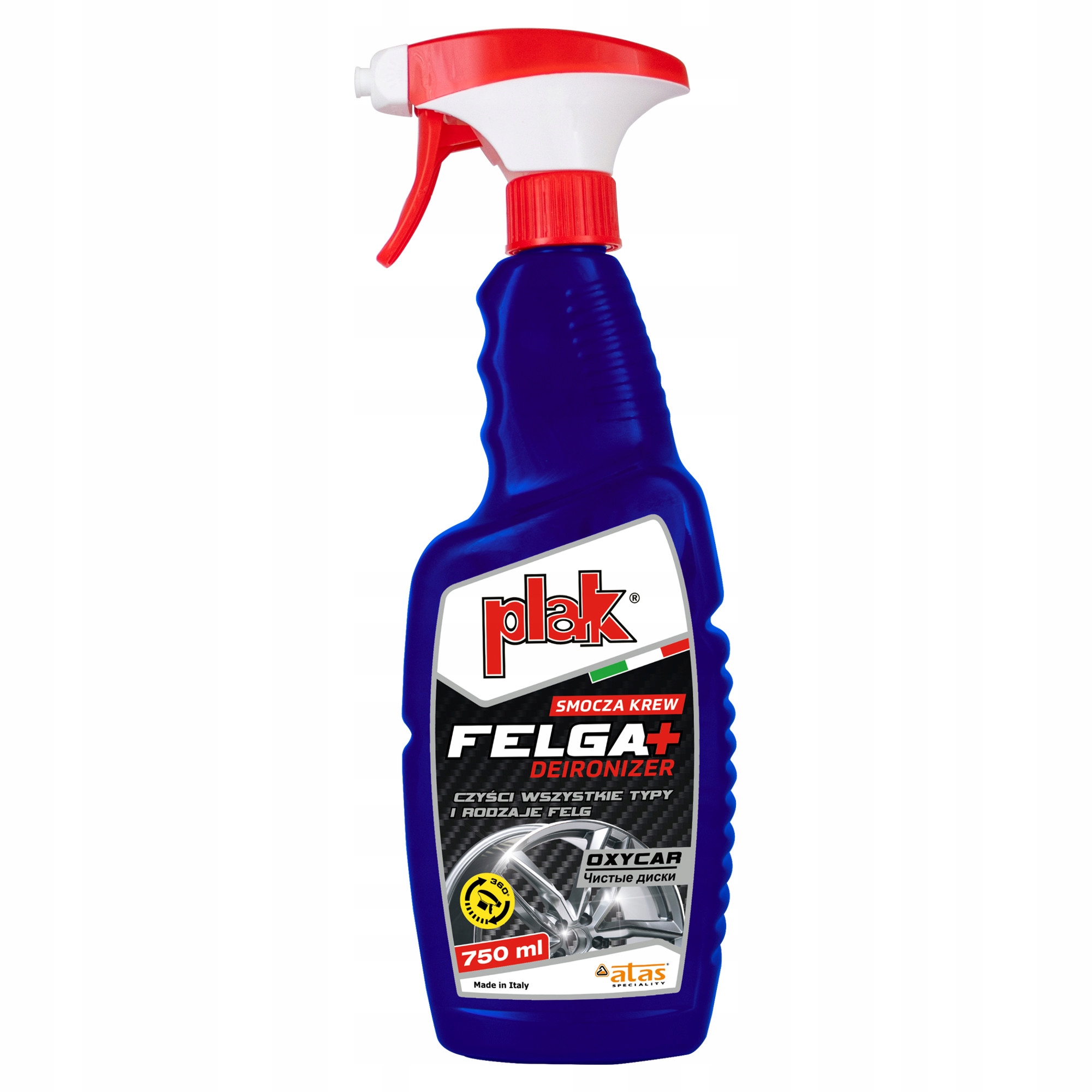 

Plak Oxycar 750ml Smocza Krew Deironizer Do Felg