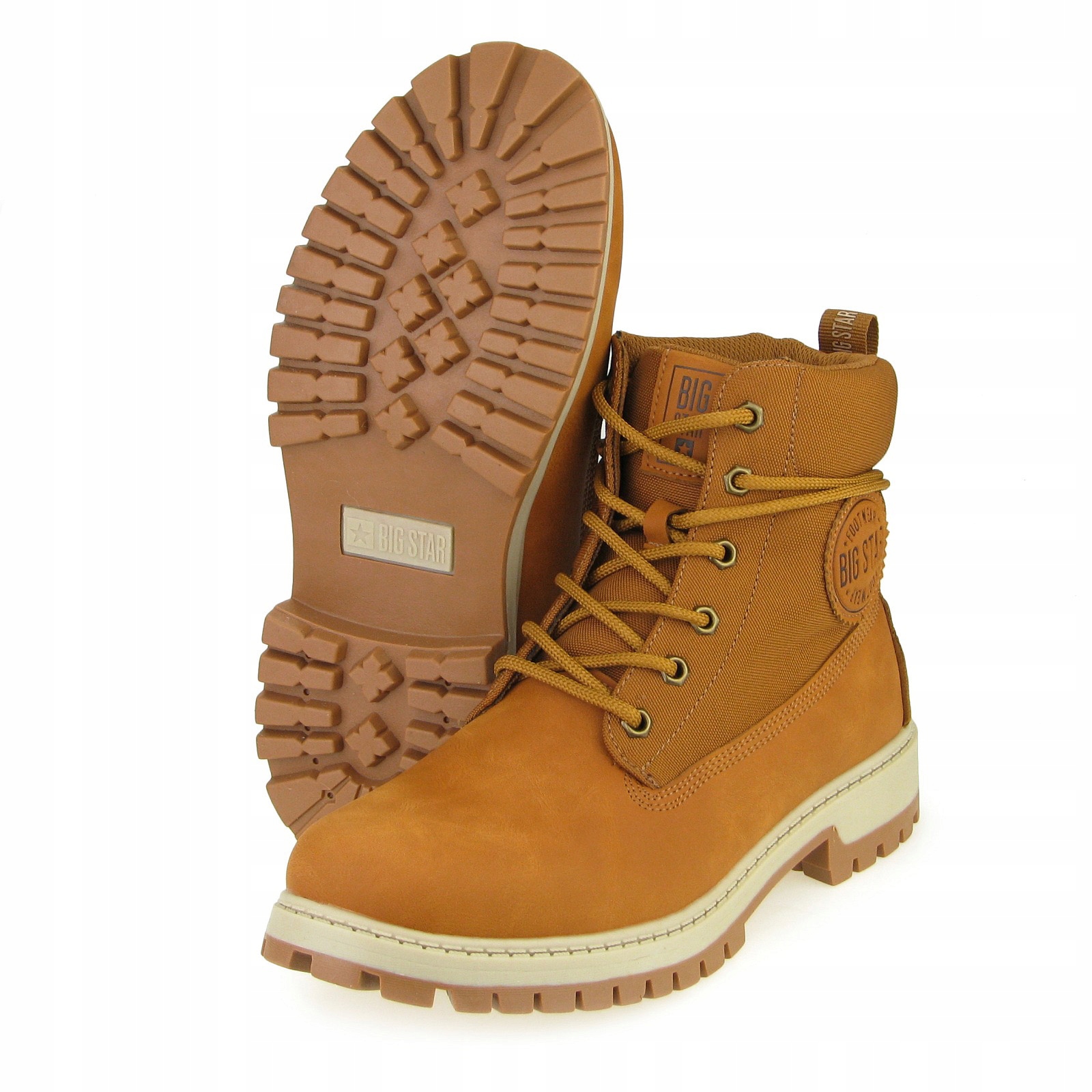 BUTY męskie BIG STAR KK174203 trapery trzewiki 44 Nazwa koloru producenta camel