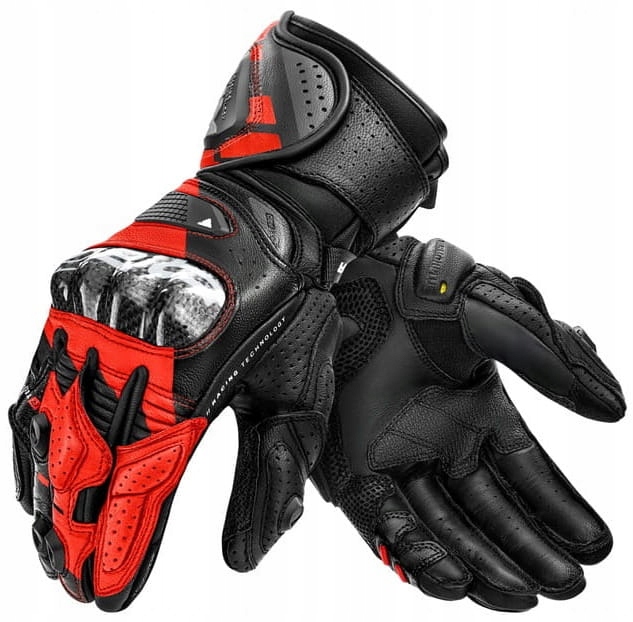 Shima RS-3 Men Red Fluo Pánske Športové Motocyklové Rukavice Červené