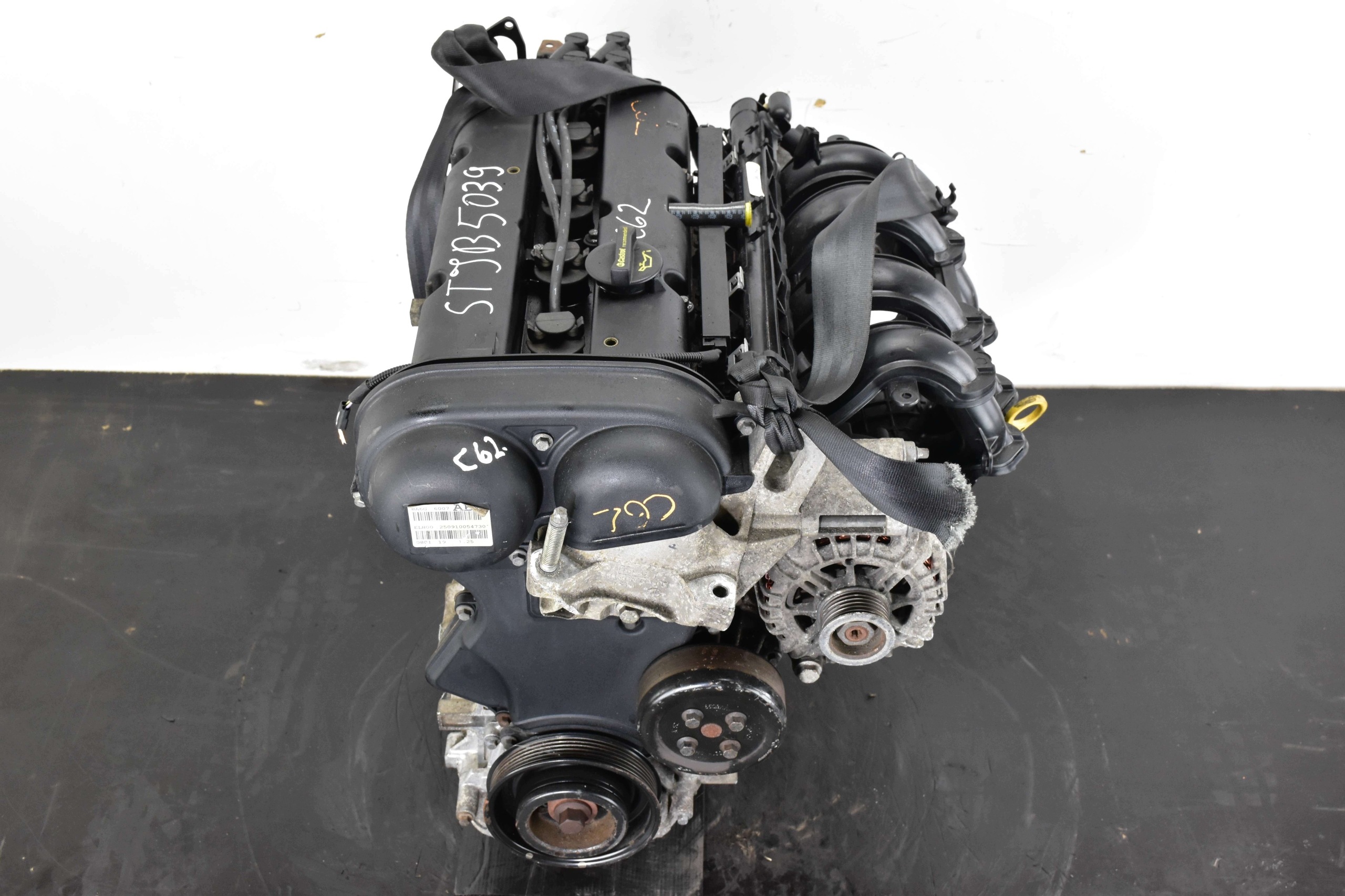 engine FORD FIESTA MK7 1.25 60KM 44kW engine STJA STJB @ KOMPRESJA @
